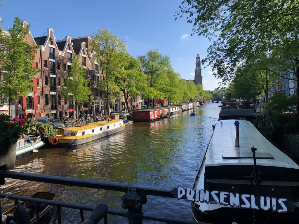 Amsterdam river view