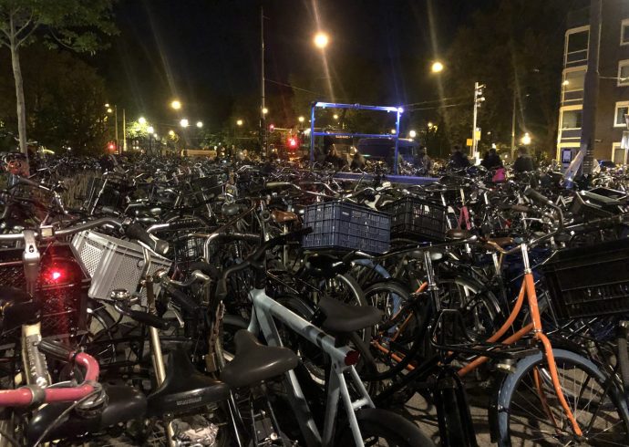 bicycles in amsterdam